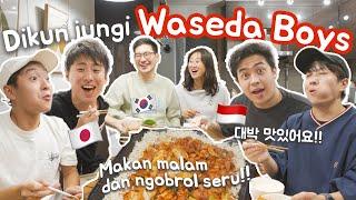 MASAK MAKAN MALAM UNTUK WASEDA BOYS! Rame, Lahap, Ludesss!! @Nihongo Mantappu ​