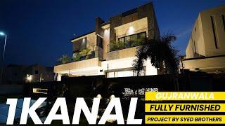 1 kanal Fully Furnished Modern Design house  in Gujranwala | Tour with Syed Brothers