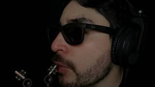 ASMR EXTREMLY SLOW INTENSE MOUTH SOUNDS WITH TASCAM AND VERY CLOSE HAND MOVEMENTS