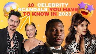 "Explosive Revelations: Revealing the Top 10 Biggest Celebrity Scandals of 2023" Celebrity news