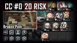 [Arknights] - CC#0 20 RISK | Broken Path (a.k.a Shattered Avenue) | Day 1 | Week 1