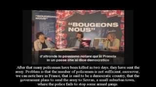 Shock! The Truth about Syria on a French Radio (RMC) - Syrian interviewed (ENG-ITA subtitles)