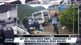 1st Mt. Province PMFC, nakipaset iti brigada eskwela idiay Bauko