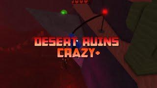 Desert Ruins (Crazy+ 6.7) By: WinterDAWolfie | Roblox Flood Escape 2