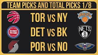 NBA Picks Today 1/8/2025 NBA Picks and Predictions NBA Bets Today