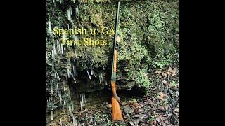 Spanish 10 Gauge Double: First Shots