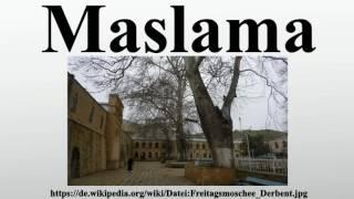 Maslama