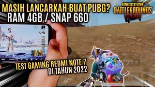 Redmi Note 7 PUBG Test 2022 | 60 FPS Gameplay & Tips 