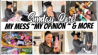 SUNDAY RESET WITH ME | HAULS WITH MY OPINION | 2024 EASTER BASKET