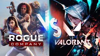 Valorant Vs Rogue Company - GamePlay Test