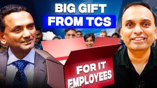 TCS Q1 Results Update - Good News & Gift for IT Employees  | IT Job | TCS Infosys Wipro | IT News