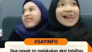 TIK TOK DUA CEWEK INI VIRAADA YANG BISA MENIRU?