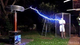 OneRepublic - Secrets, Large Tesla Coil Cover (The Sorcerer's Apprentice )