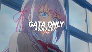 gata only | tiktok remix - floyymenor ft. cris mj [edit audio]