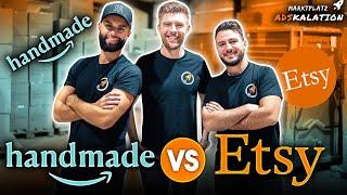 Amazon Handmade vs. Etsy - Welcher Marktplatz eignet sich besser für dich?