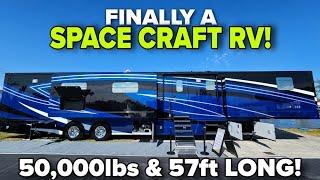 THIS IS IT! FINALLY a SPACE CRAFT Custom Fifth Wheel RV!  Your dually ain't Towing this!