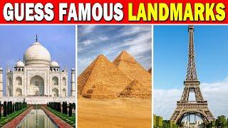 Guess The Famous Landmark Quiz | 60 Famous Landmarks