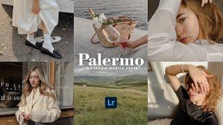 Palermo - Free Lightroom Mobile Presets | Vintage Preset | Aesthetic Preset | Aesthetic Lr Filter