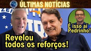 BOMBA DO JAECI! JORNALISTA REVELOU TODOS OS REFORÇOS CONTRATADOS PELO CRUZEIRO!