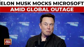 Microsoft Global Outage: Elon Musk's 'Macrohard' Dig As Massive Outage Brings World To Standstill
