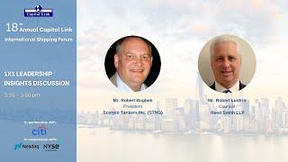 18th Annual Capital Link International Shipping Forum | 1X1 Leadership Insights Discussion
