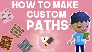 How To Make Custom Paths - Animal Crossing New Horizons