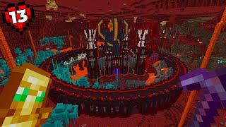 I UPGRADED The NETHER in Minecraft Hardcore!