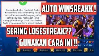 RAHASIA MENANG TERUS DI RANK MOBILE LEGEND | TIPS WINSTREAK MOBILE LEGEND TERBARU 2021