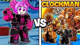 UPGRADED TİTAN YMİRBLOX VS CLOCKMAN ORDUSU! - Roblox Toilet Tower Defence