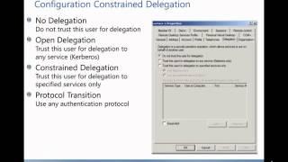 Troubleshooting Kerberos Constrained Delegation