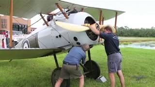 Sopwith Snipe - First Flight in 5 Years - Prep for Oshkosh