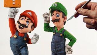 Sculpting MARIO & LUIGI Diorama | The Super Mario Bros Movie