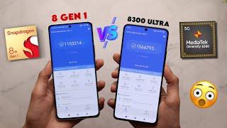  Snapdragon 8 Gen 1 Vs MediaTek Dimensity 8300 Ultra | POCO X6 Pro Vs Xiaomi 12 Pro!