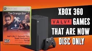 Delisted Xbox 360 Valve Games You Can STILL Play With The Disc On Xbox Series X.