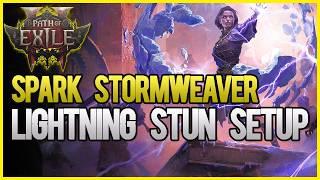 PERMASTUN ENEMIES with Stormweaver Spark! - PoE 2 Budget Build Guide (Leaguestarter)