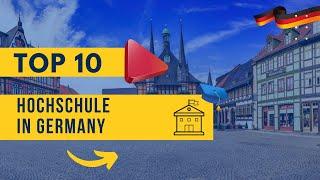 Top 10 Hochschule in Germany