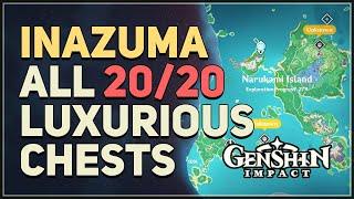 All 20 Inazuma Luxurious Chest Locations Genshin Impact