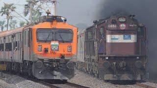 LATE Running Super Fast Trains | 24Hrs 04Mins Late Running | Diesel and Electric Trains | I R