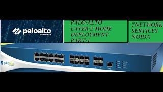 LAYER-2 INTERFACE CONFIGURATION IN PALO-ALTO Firewall.