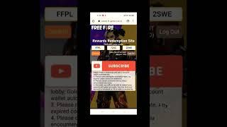 Freefire Today Redeem Code | 30 January 2022 Redeem Code | 500k watching Redeem Code | Today #shorts