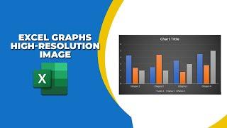 How to save Excel graphs as high resolution images