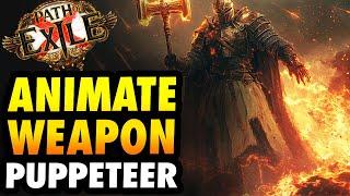 [3.25] ANIMATE WEAPON PUPPETEER - Path of Exile Build Guide