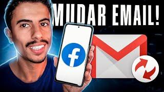 Como MUDAR EMAIL do FACEBOOK em pelo CELULAR | Atualizado!