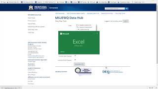 Downloading data from the MSUEWQ Data Hub