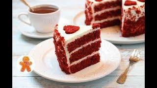 Торт "Красный Бархат" по Классическому Рецепту  Red Velvet Cake (English Subtitles)