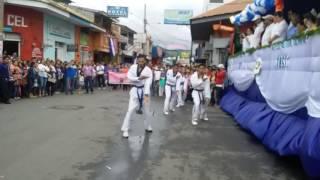 Participacion honorable de Seongbae Nicaragua en el desfile patrio Matagalpa