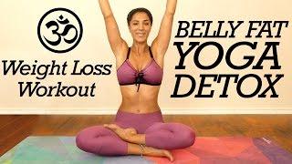 Gentle Yoga for Belly Fat, Digestion & Detox, Core Strength, 20 Minute Flow for Beginners at Home