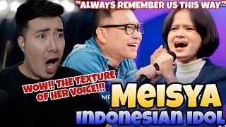 [REACTION] Meisya | Always Remember Us This Way |  Indonesian Idol 2025