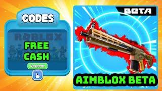 Roblox AIMBLOX BETA Codes, Latest Roblox Codes *FREE CASH*