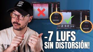 Haz esto en la MEZCLA para sonar fuerte sin distorsión | -7 LUFS NO lo alcanzarás solo en mastering!